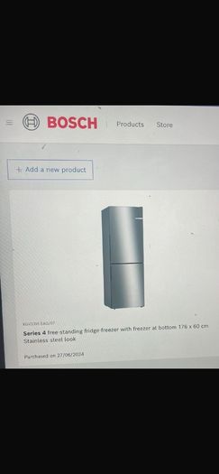 Bosch Fridge / Freezer