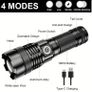 Super Bright LED Flashlight, Zoomable  Torch, Image 5