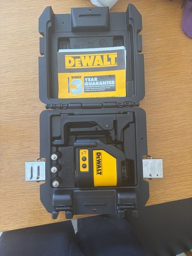 DEWALT Line Laser, Self-Leveling, Cross Line, Red Beam