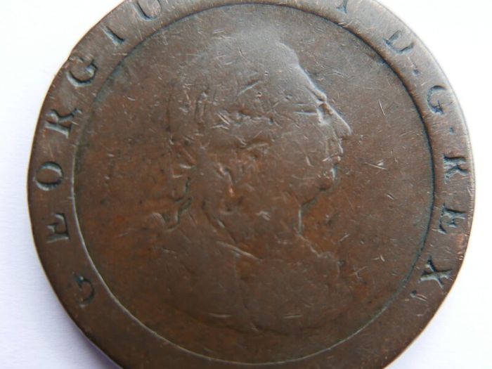1797 George III Cartwheel One Penny