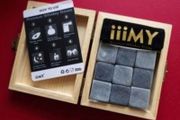 Whiskey stones .