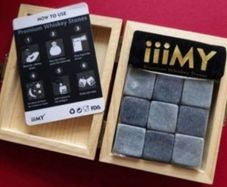 Whiskey stones .
