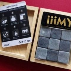 Whiskey stones .