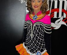 Eire design irish dancing dress by Gavin