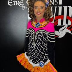 Eire design irish dancing dress by Gavin