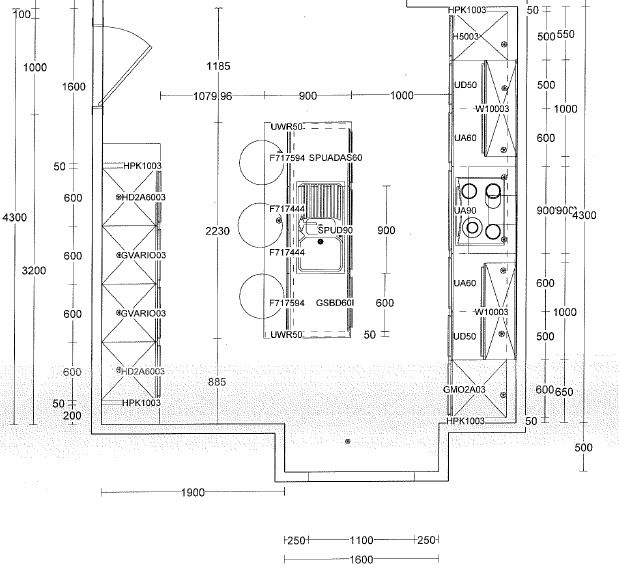 Kube kitchen for sale