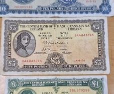 Irish Bank Notes - Set Lady Lavery Set