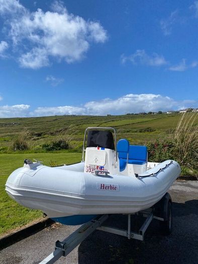 5m hypalon Rib. (NO ENGINE)