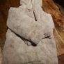 Cosy Pink girls coat with ears on hood size 5-6 Image 8