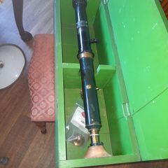WW2 Large Military Artillery Sighting Telescope with Box, specifically this type of telescope was a vital tool for artillery units during World War 2