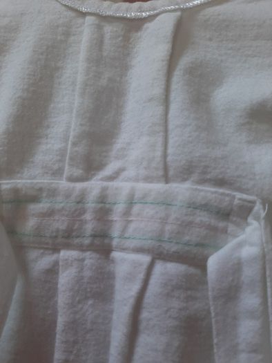 vingtage new baby flannel nightdress 60's