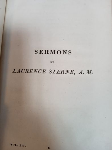 The Works of Laurence Sterne, Vol. 3 by Laurence Sterne (AB518)