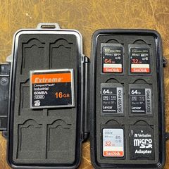 Camera Memory Card Bundle + Genuine Peli Case