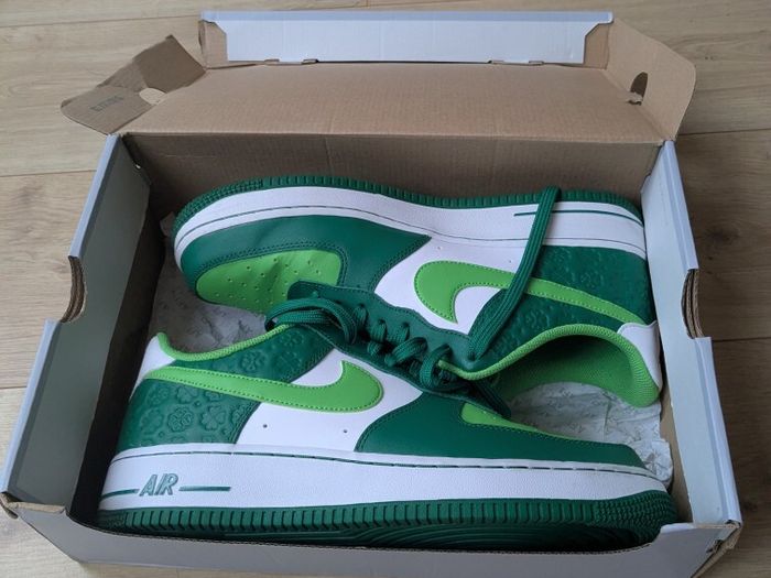 Nike Air Force 1 Low Shamrock St Patrick's Day 2021