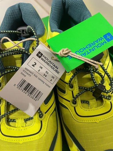 runners trainers Mountain Warehouse BNIB size UK 2