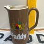 Vintage Paddy Whiskey Water Jug and  Paddy advertising bar towel Image 2