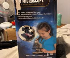 Beginner Science Microscope Set (400x Magnification)
