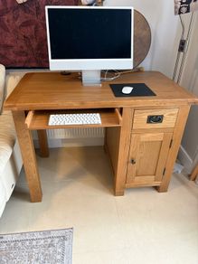 Oak Single Desk