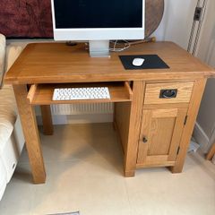 Oak Single Desk