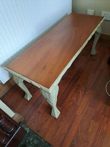 Coffee table - solid mahogany
