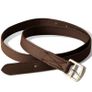 Horse Riding Saddle Set 17.5" Real Leather Brown 12 cm 5-in-1 Image 8