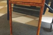 Mid Century Bamboo Rattan Mirror
