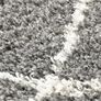 Rug Berber Shaggy PP Grey and Beige 140x200 cm Image 2