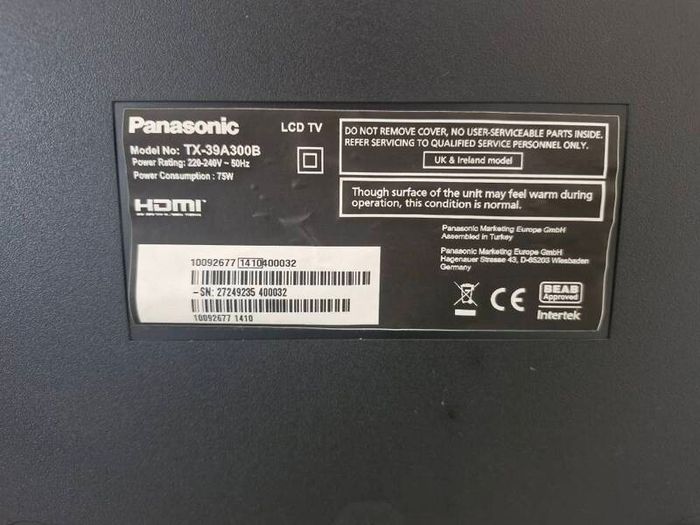 panasonic tv