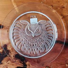 lalique anniversary plate