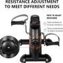 NEW SALE | Mini Bike, Mini Exercise Bike Leg Machine Digital Under Desk Bike Foot Cycle Arm & Leg Pedal Machine Image 5