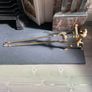 Brass fire irons Image 3