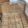 HK Living rattan bar stools x3 Image 6