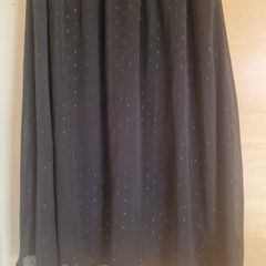 Black skirt size xl