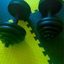 Cast iron dumbbells Image 2