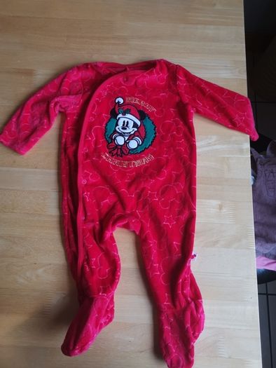 Disney Christmas Baby Gro 3-6 months