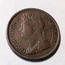 1823 Irish Hibernia Halfpenny Image 2