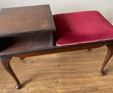 Antique phone table