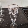 Set of six vintage champagne glasses Image 2