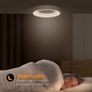 RGB LED Ceiling Light Dimmable with Remote Control, 24W Flush Ceiling Light, 3000K-6500K 2400LM for Living Room, Bedroom, Kids Room, Dining Room, Kitchen, Hallway Round 11 Inch (FREE POSTAGE) Image 3
