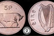 Ireland - 1975 - 5 Pence - Bull - UNC - KM.22 - [2403]
