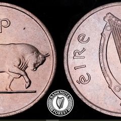 Ireland - 1975 - 5 Pence - Bull - UNC - KM.22 - [2403]