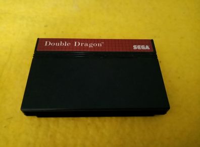 Double Dragon Sega Master System Games Original