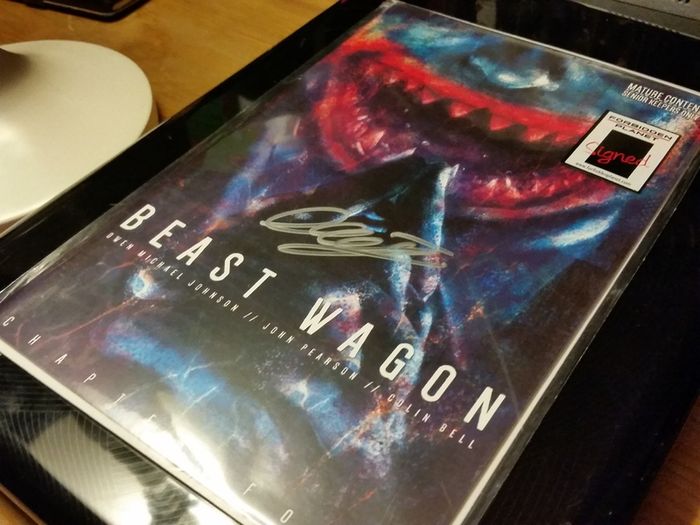 Beast Wagon ! Chapter Four ! Hand Signed By Michael Johnson ! First Printing  !