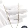 Signed 925 Silver Curb Link Chain Image 6