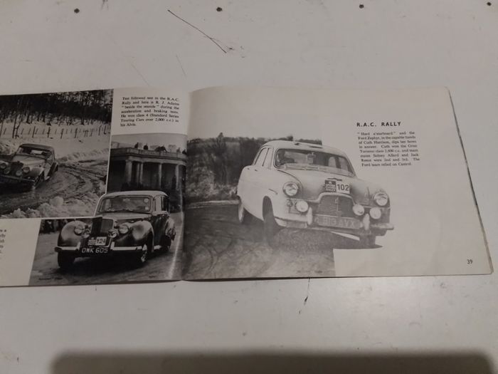 1955 Motor Sport Achievements Booklet.
