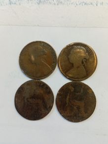 Victorian Half Pennies
