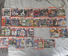 lego starwars minifigure and spaceship bundle