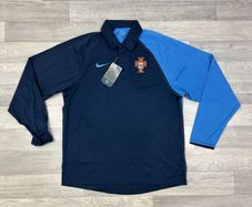 New Vintage 2003 Nike Portugal Long Sleeve Polo Rugby Shirt Mens Medium