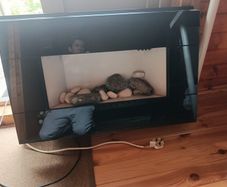 electric fireplace