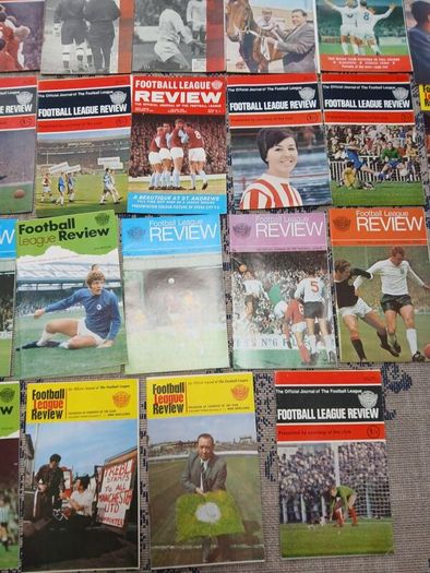 English "Football league Review" programmes 70s